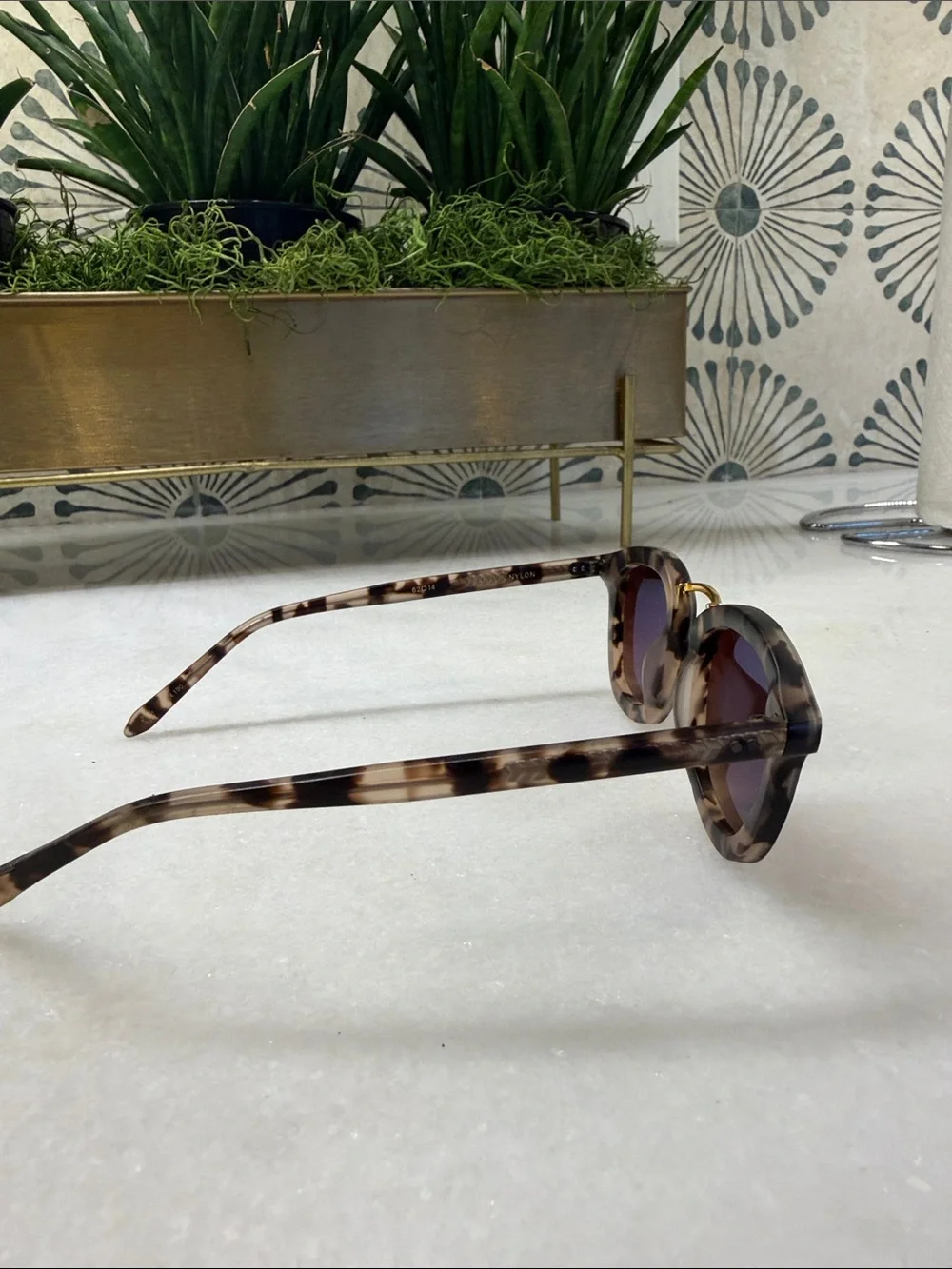 KREWE Franklin Nylon in Blonde Tortoise